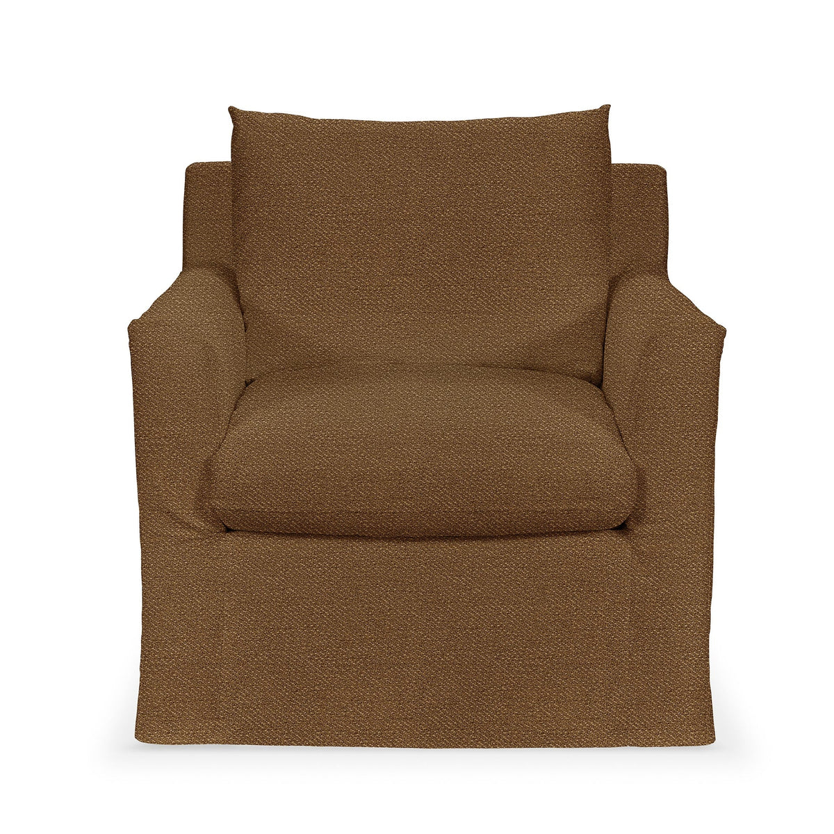 Cassiano Swivel Chair - Dijon Mustard / Polyester - Classic Home 5315SWC2202