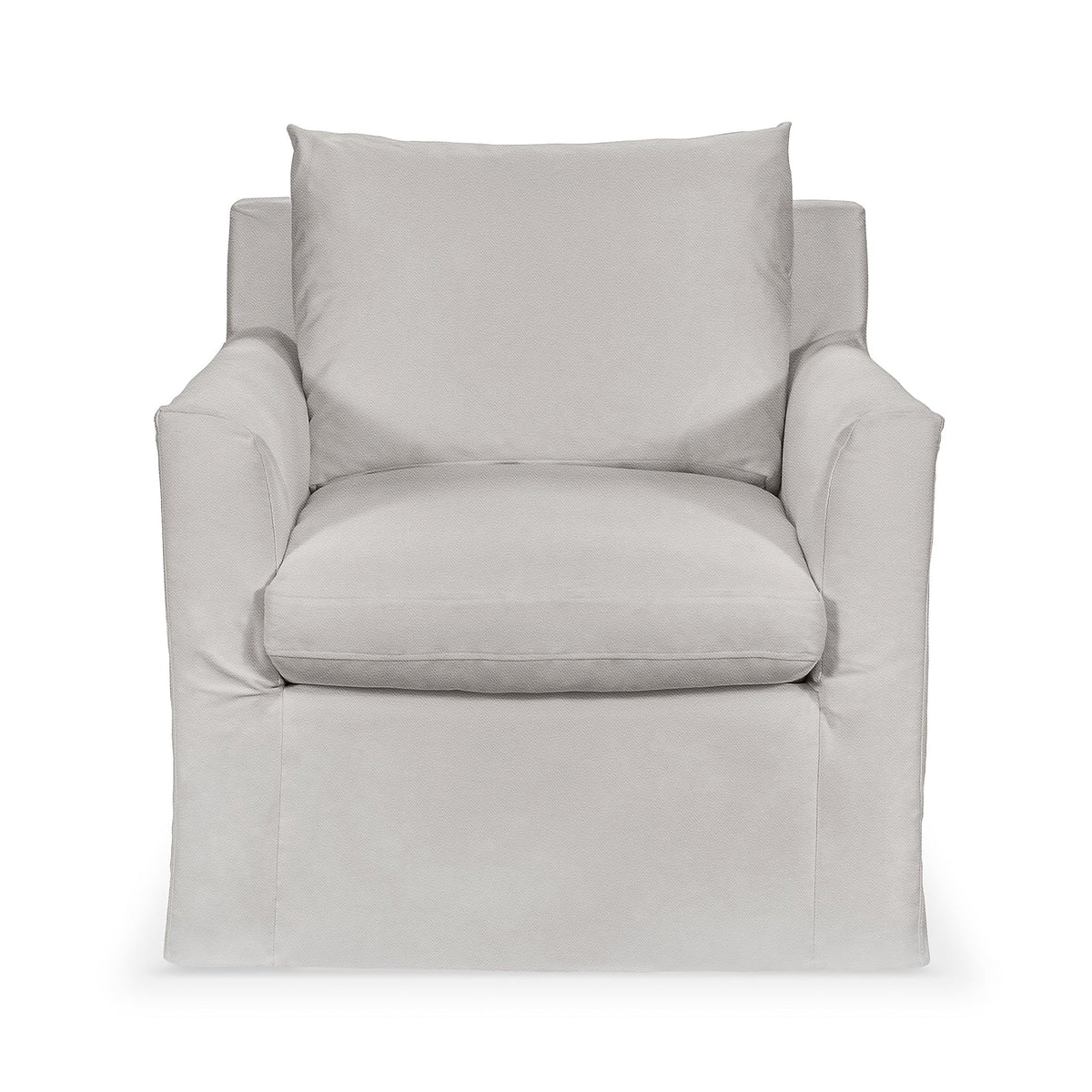 Cassiano Swivel Chair - Gray / Polyester - Classic Home 5315SWEGR