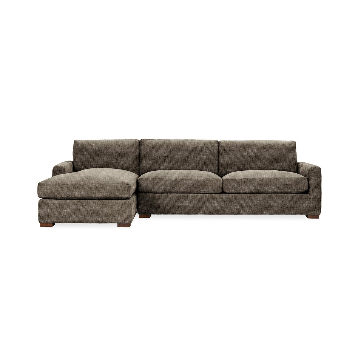 Coburn Left Chaise Sofa - Putty / Polyester - Classic Home 5317LSF2001