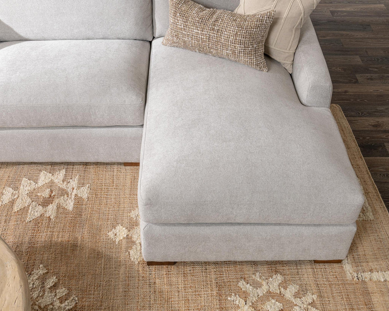 Coburn Upholstered Right Chaise Sofa Elite