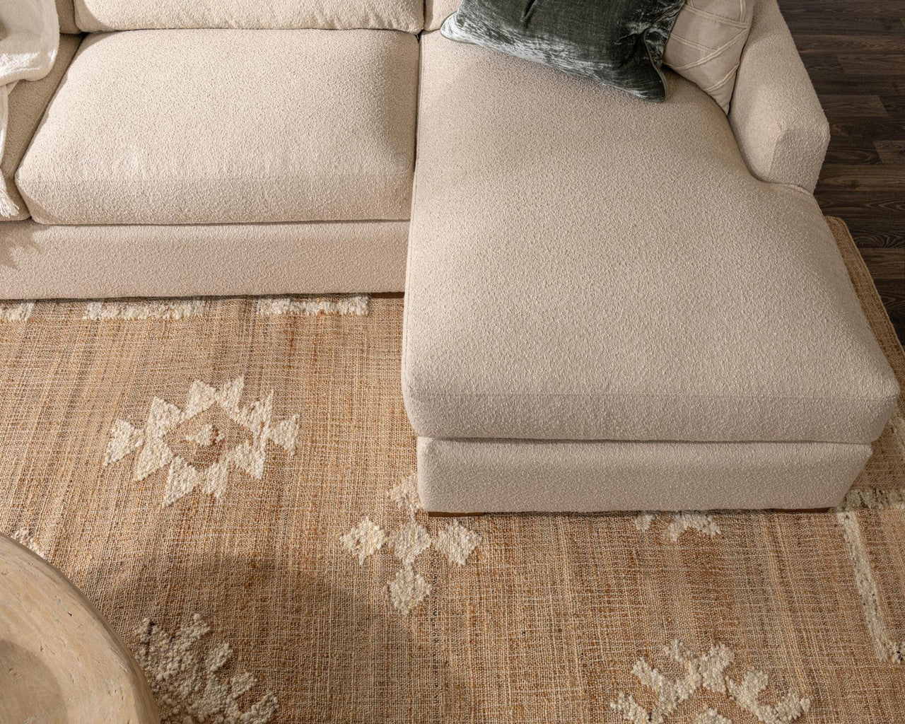 Coburn Upholstered Right Chaise Sofa Rise