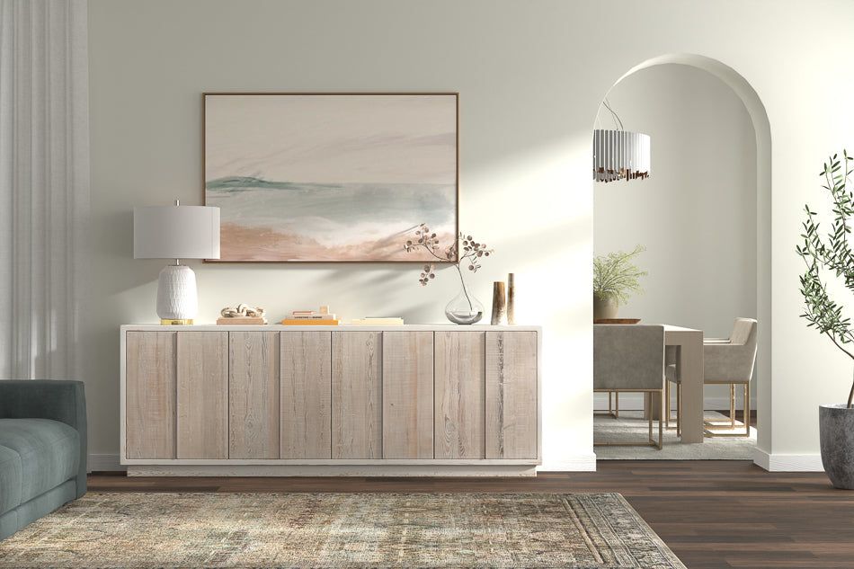 Stefano Narrow Sideboard by Sarreid Ltd - view 12