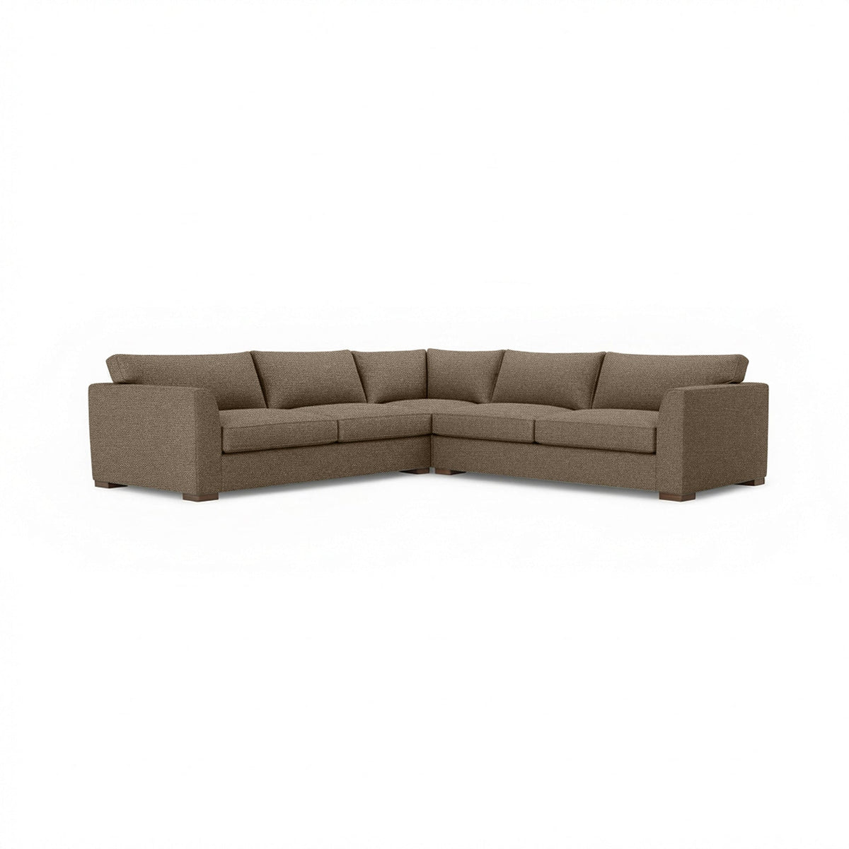 Bryson 3 Piece Sectional - Mink Brown / Olefin - Classic Home 5319SC1606