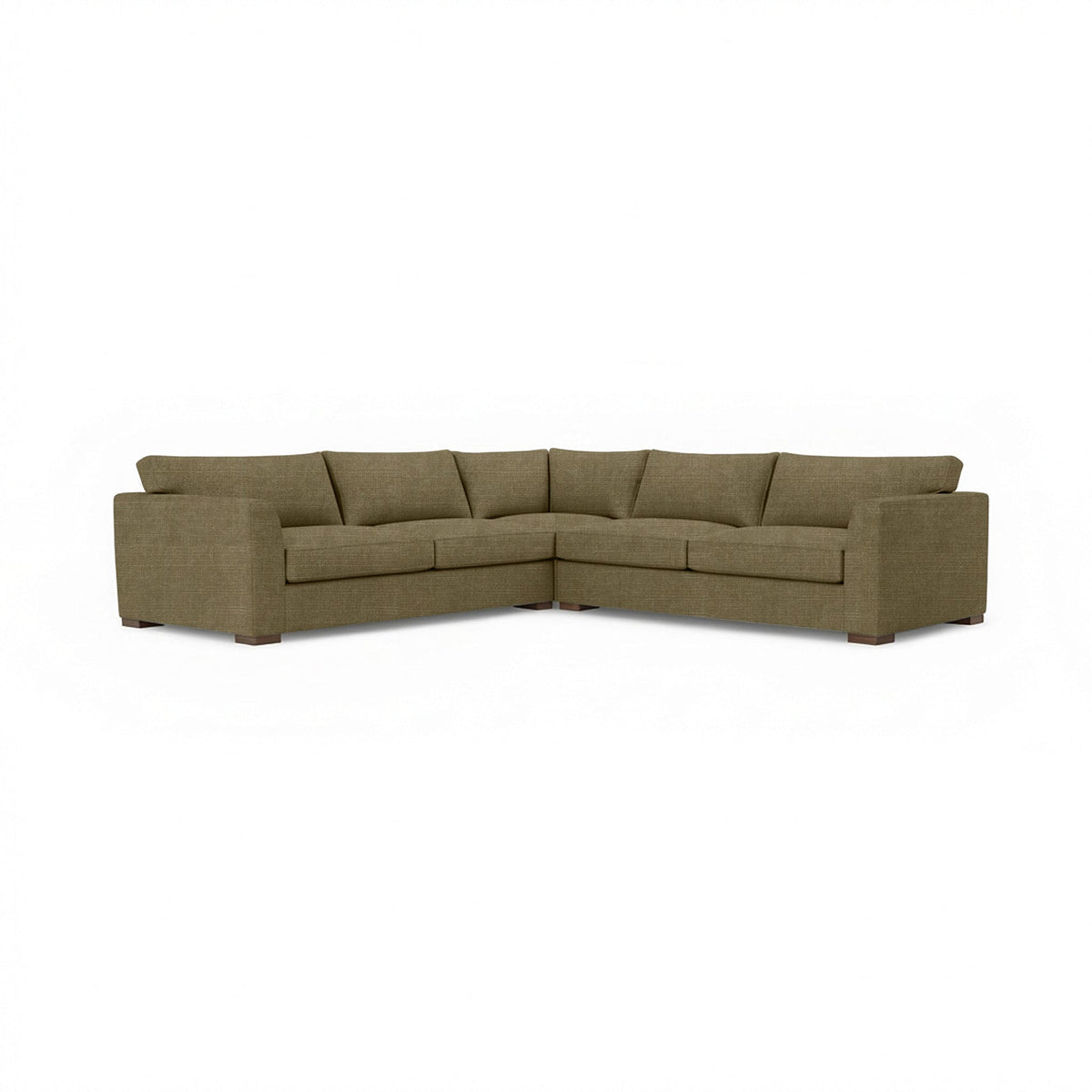 Bryson 3 Piece Sectional - Soft Olive / Polyester - Classic Home 5319SC2002