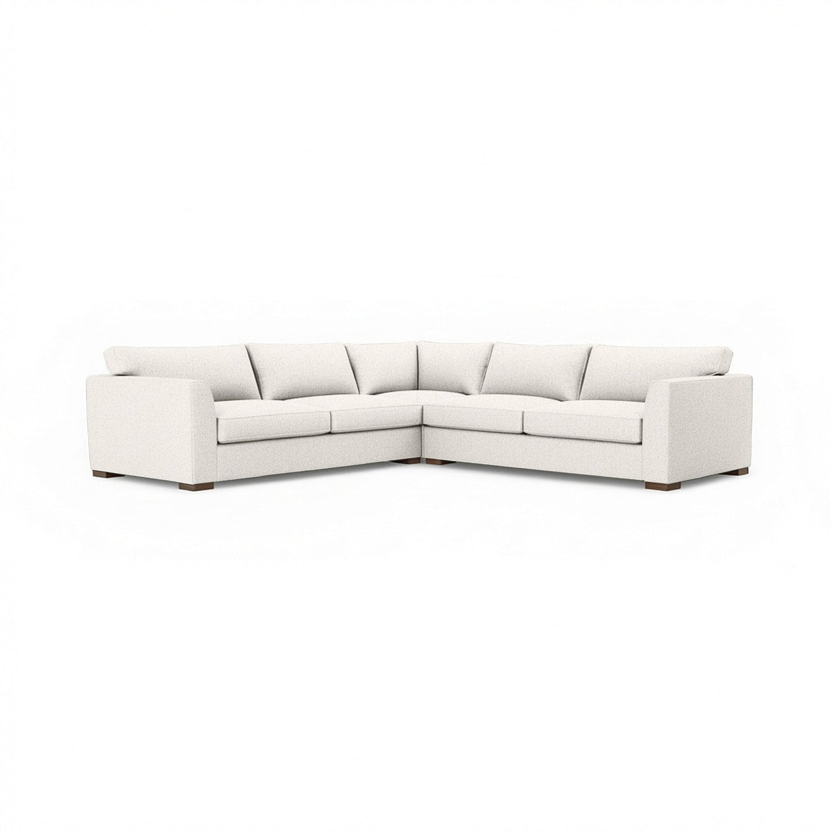 Bryson 3 Piece Sectional - Ivory / Polyester - Classic Home 5319SC3EIV
