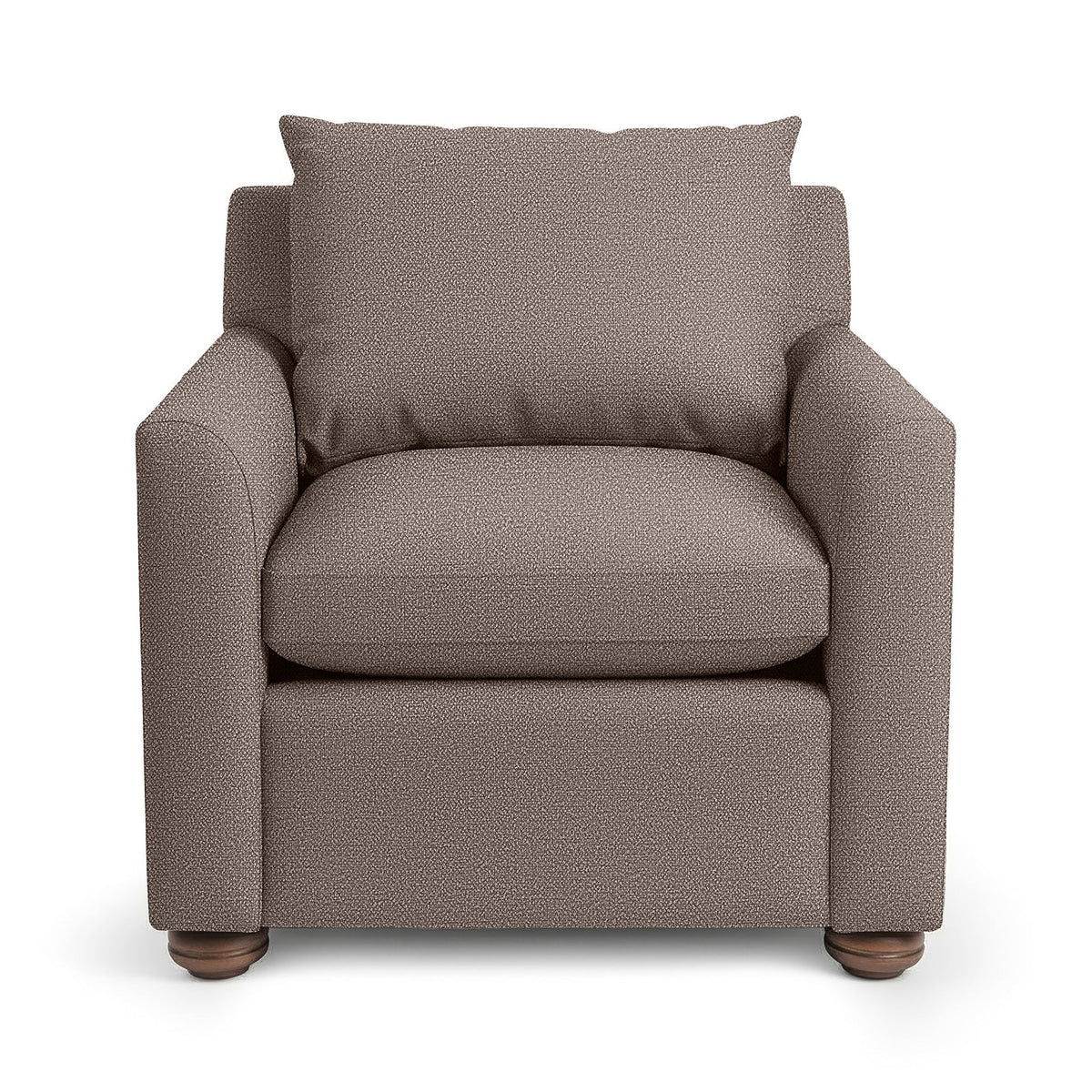 Olivia Accent Chair - Charcoal / Polyester - Classic Home 5320AC1001
