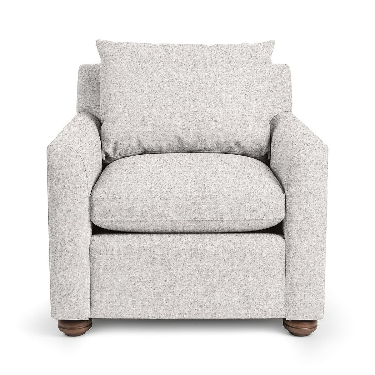 Olivia Accent Chair - Gray / Polyester - Classic Home 5320AC1002