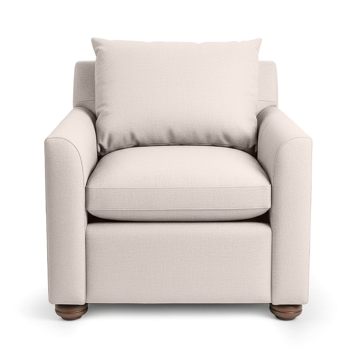 Olivia Accent Chair - Oat Beige / Olefin - Classic Home 5320AC1605