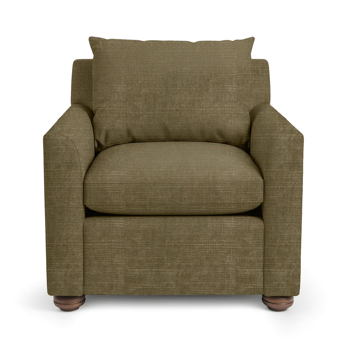 Olivia Accent Chair - Soft Olive / Polyester - Classic Home 5320AC2002