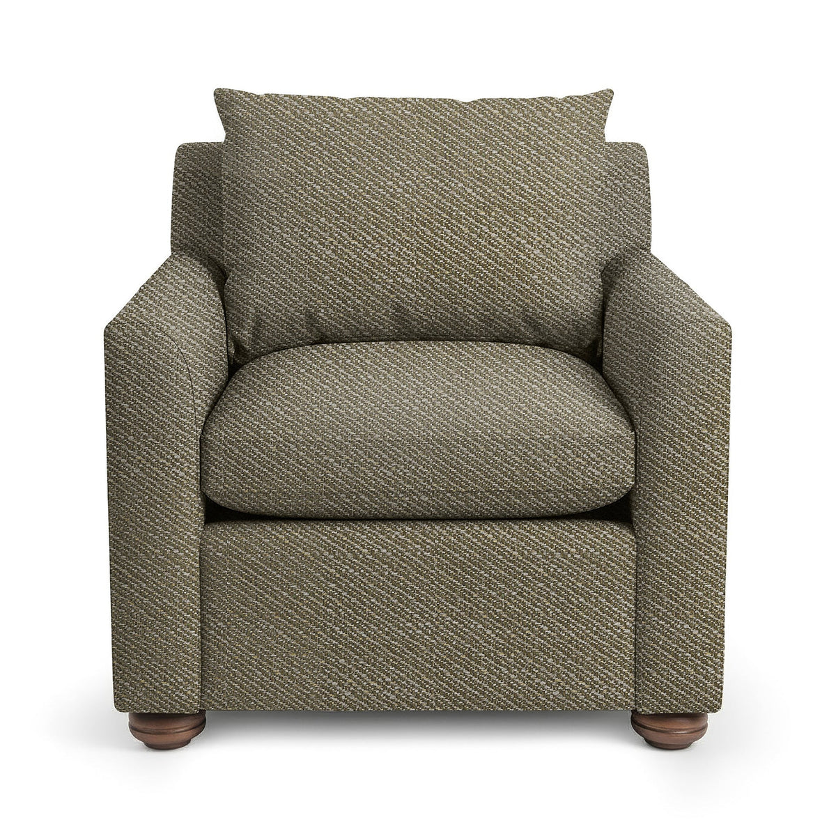 Olivia Accent Chair - Tuscan Olive / Polyester - Classic Home 5320AC2103