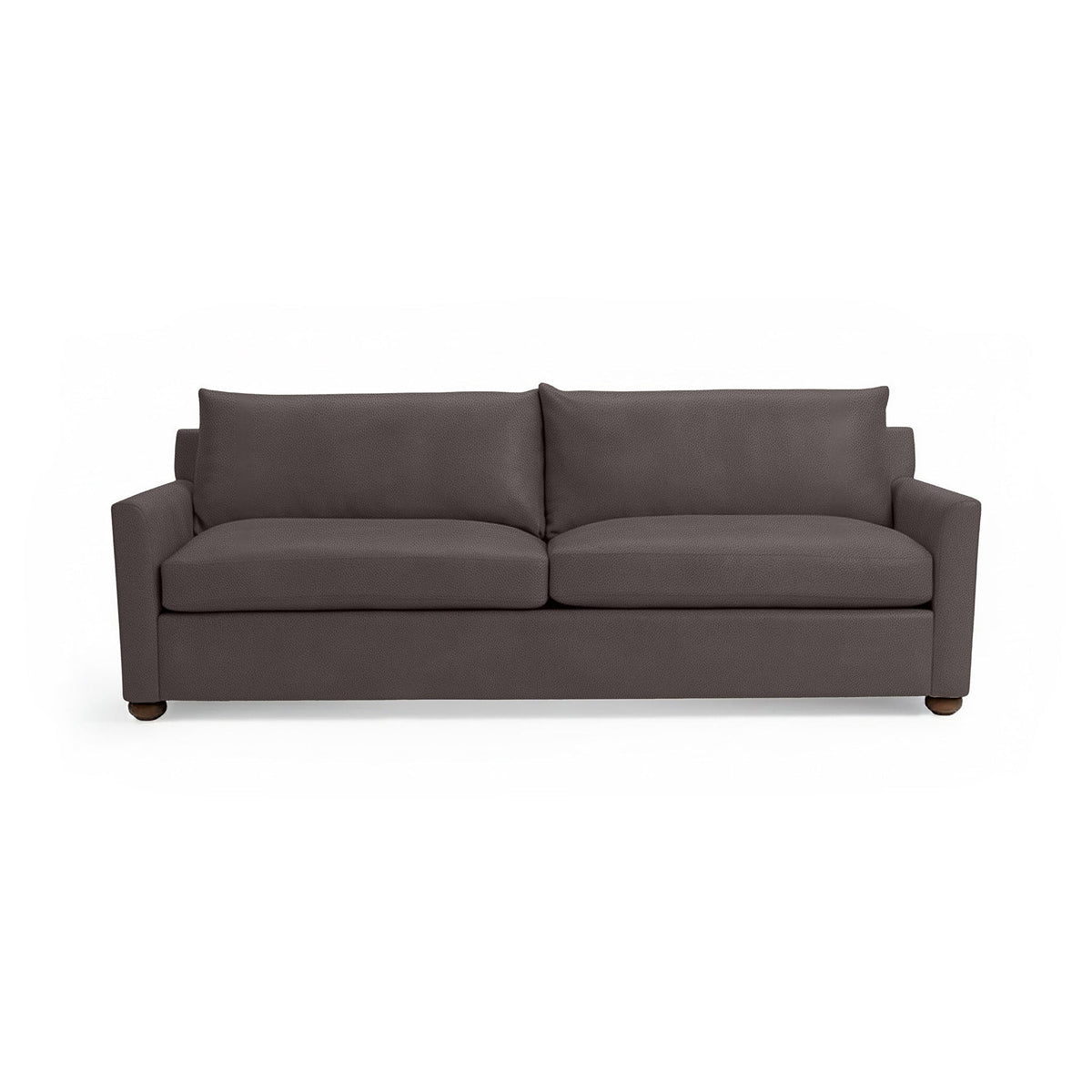 Olivia Sofa - Chocolate / Leather - Classic Home 5320SF1403