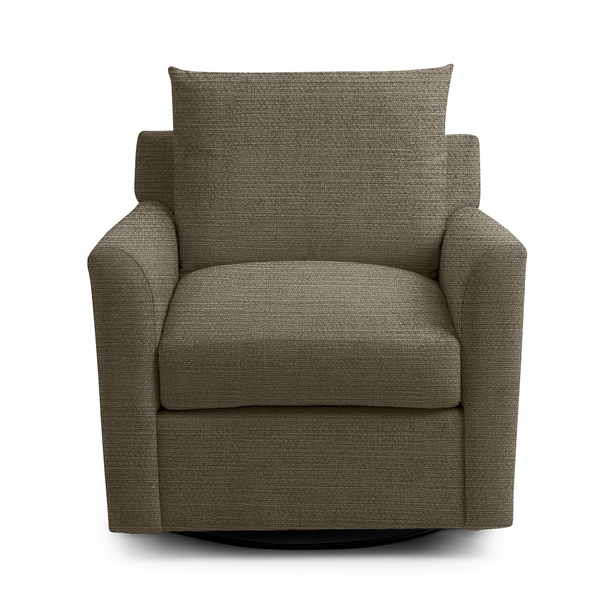 Olivia Swivel Chair - Putty / Polyester - Classic Home 5320SWC2001
