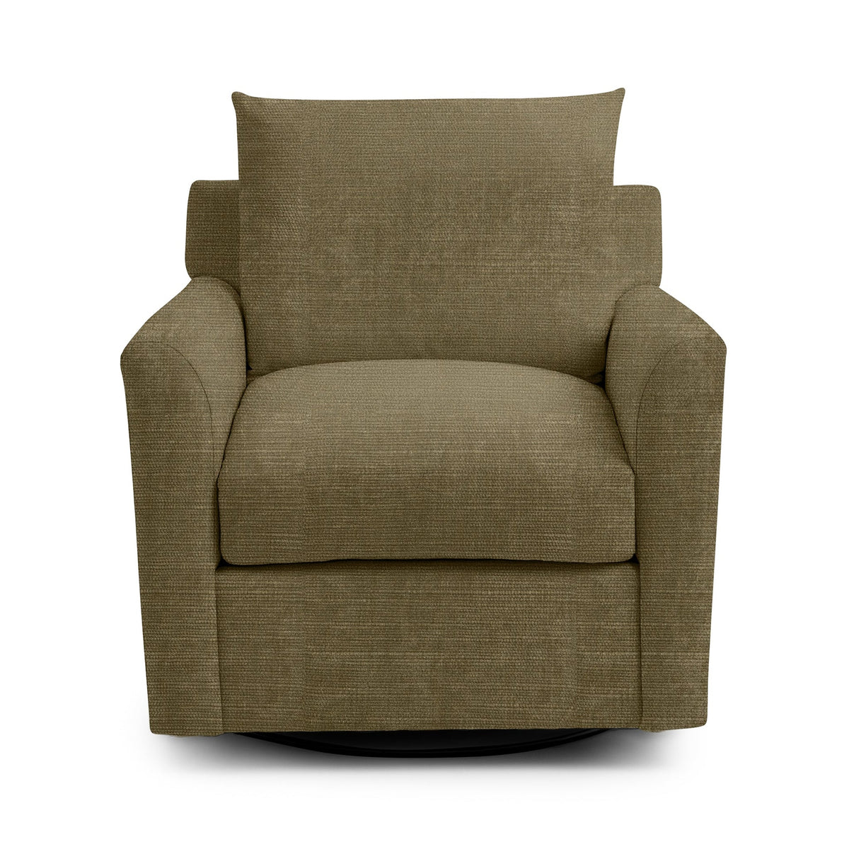 Olivia Swivel Chair - Soft Olive / Polyester - Classic Home 5320SWC2002