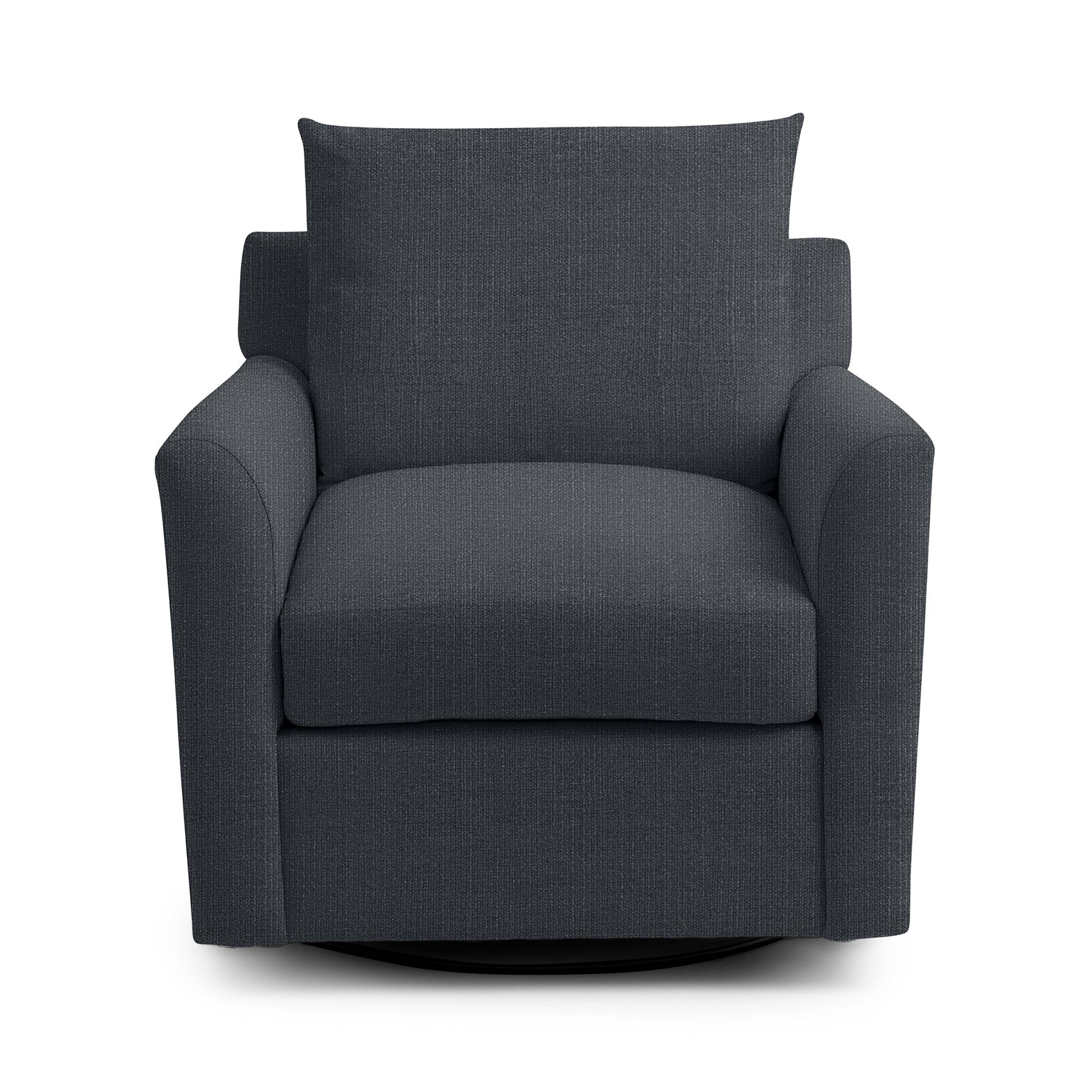Olivia Swivel Chair - Elite-Charcoal