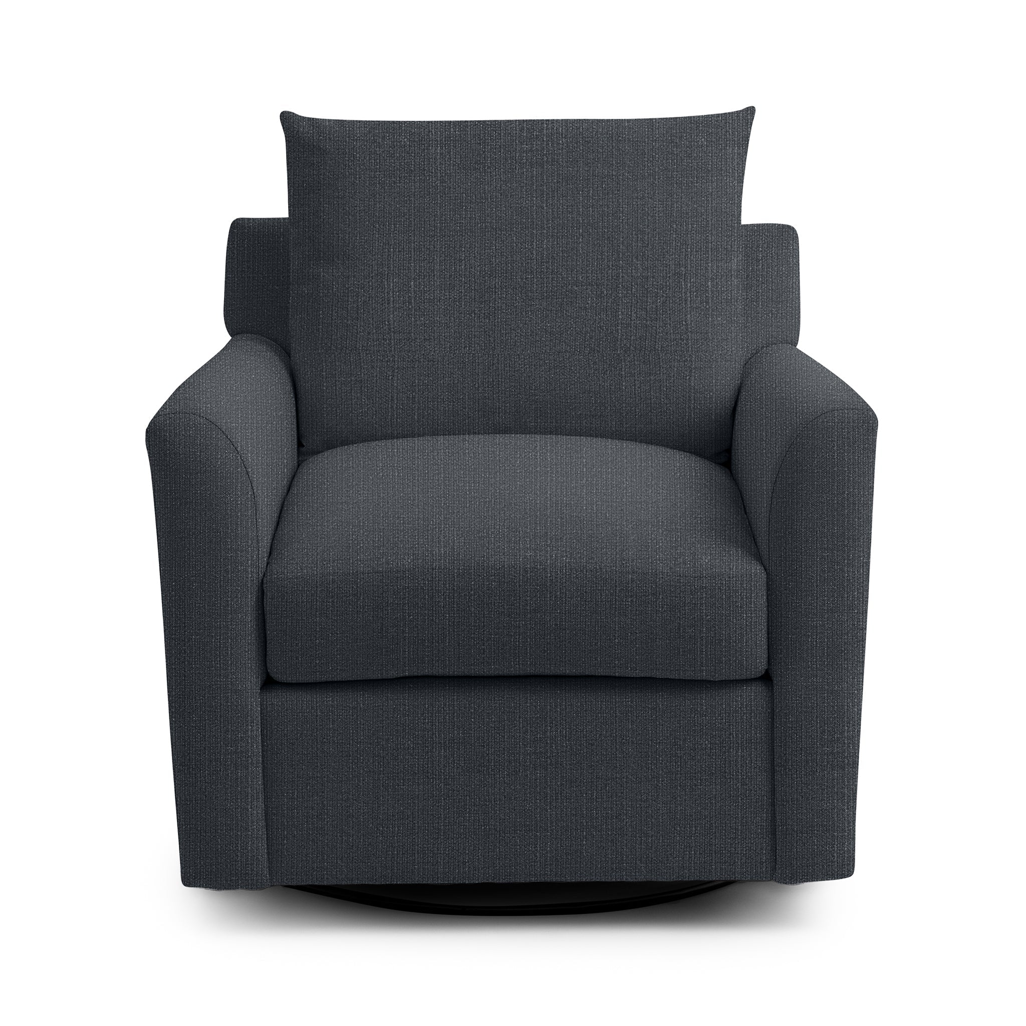 Olivia Swivel Chair - Elite-Charcoal