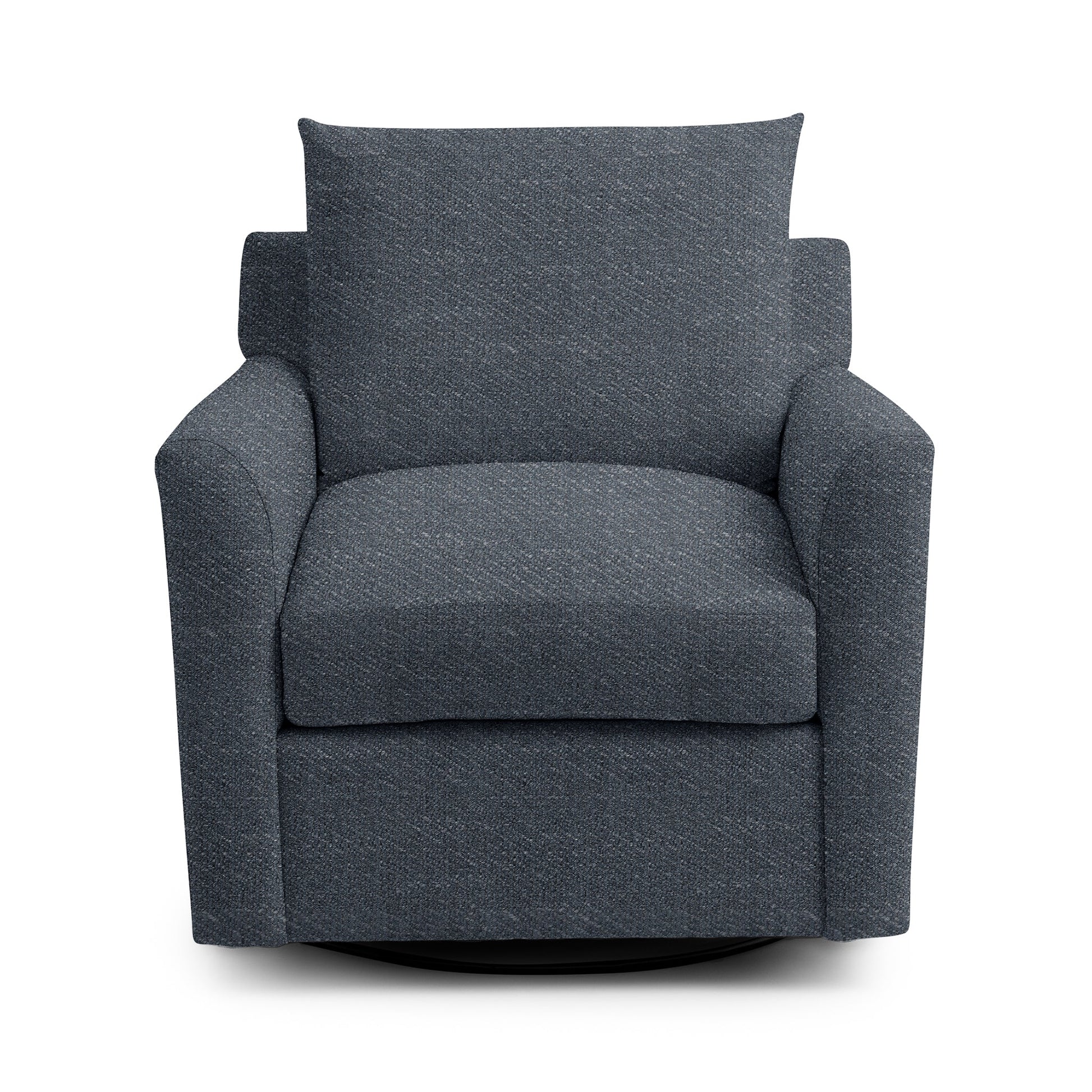Olivia Swivel Chair - Elite-Charcoal