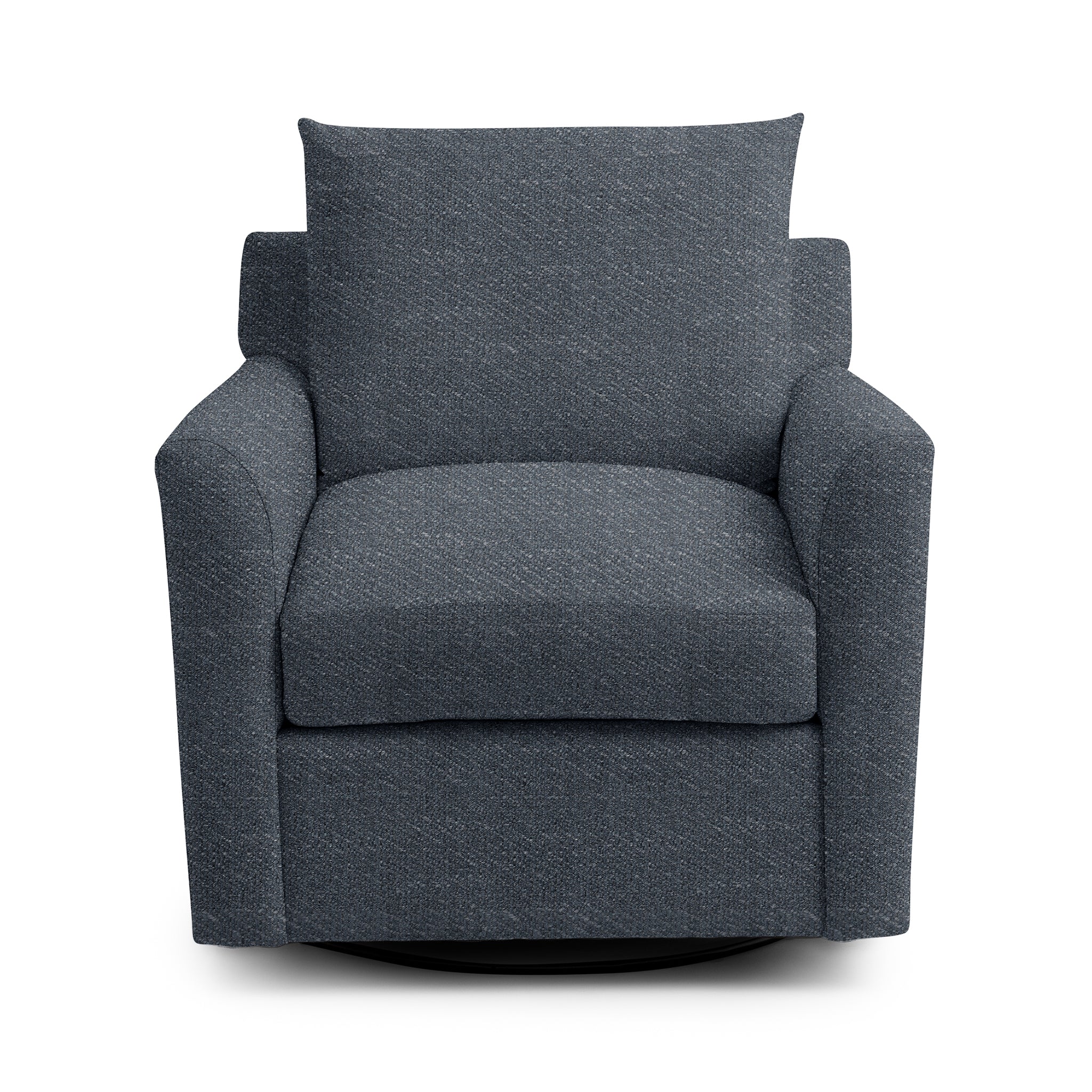 Olivia Swivel Chair - Elite-Charcoal