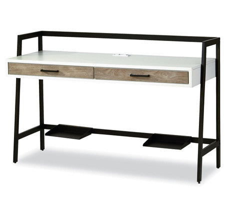 #MyRoom Modern Kids Study Desk with Drawers - White