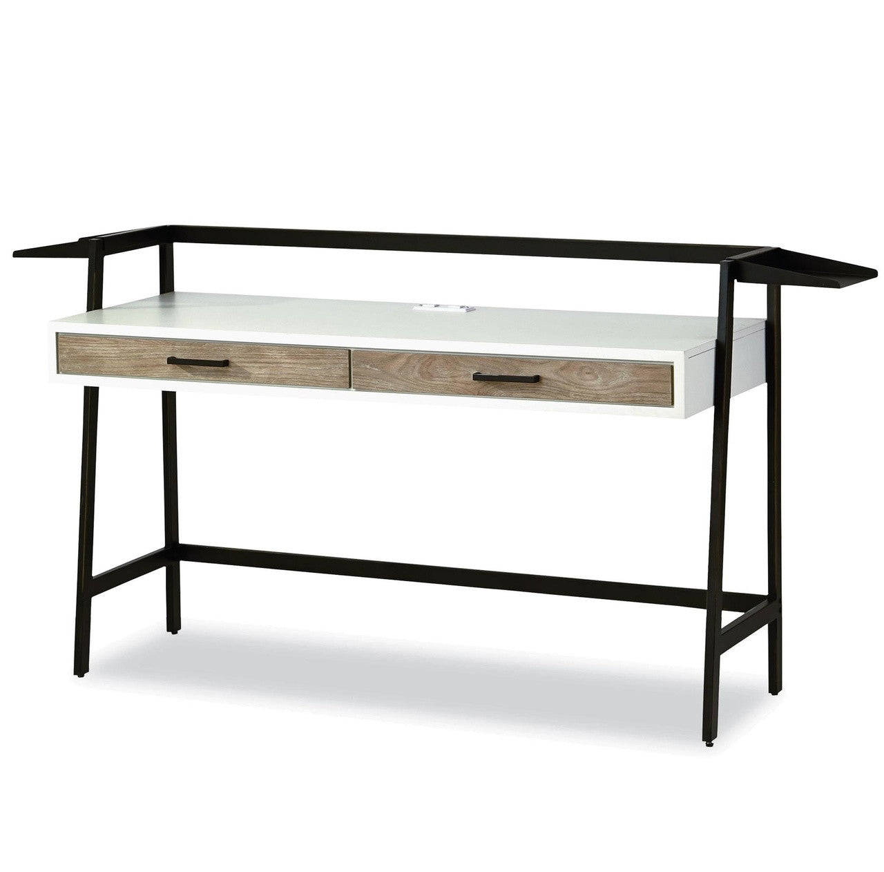 #MyRoom Modern Kids Study Desk with Drawers - White