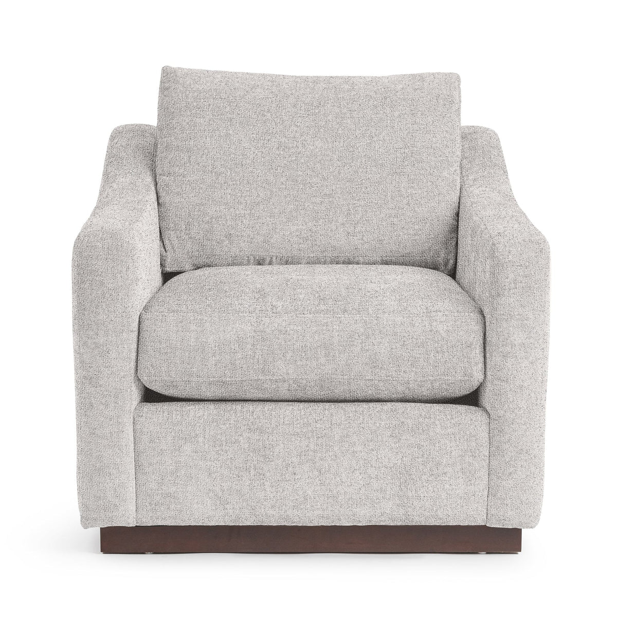Aspen Accent Chair - Gray / Polyester - Classic Home 5321AC1002