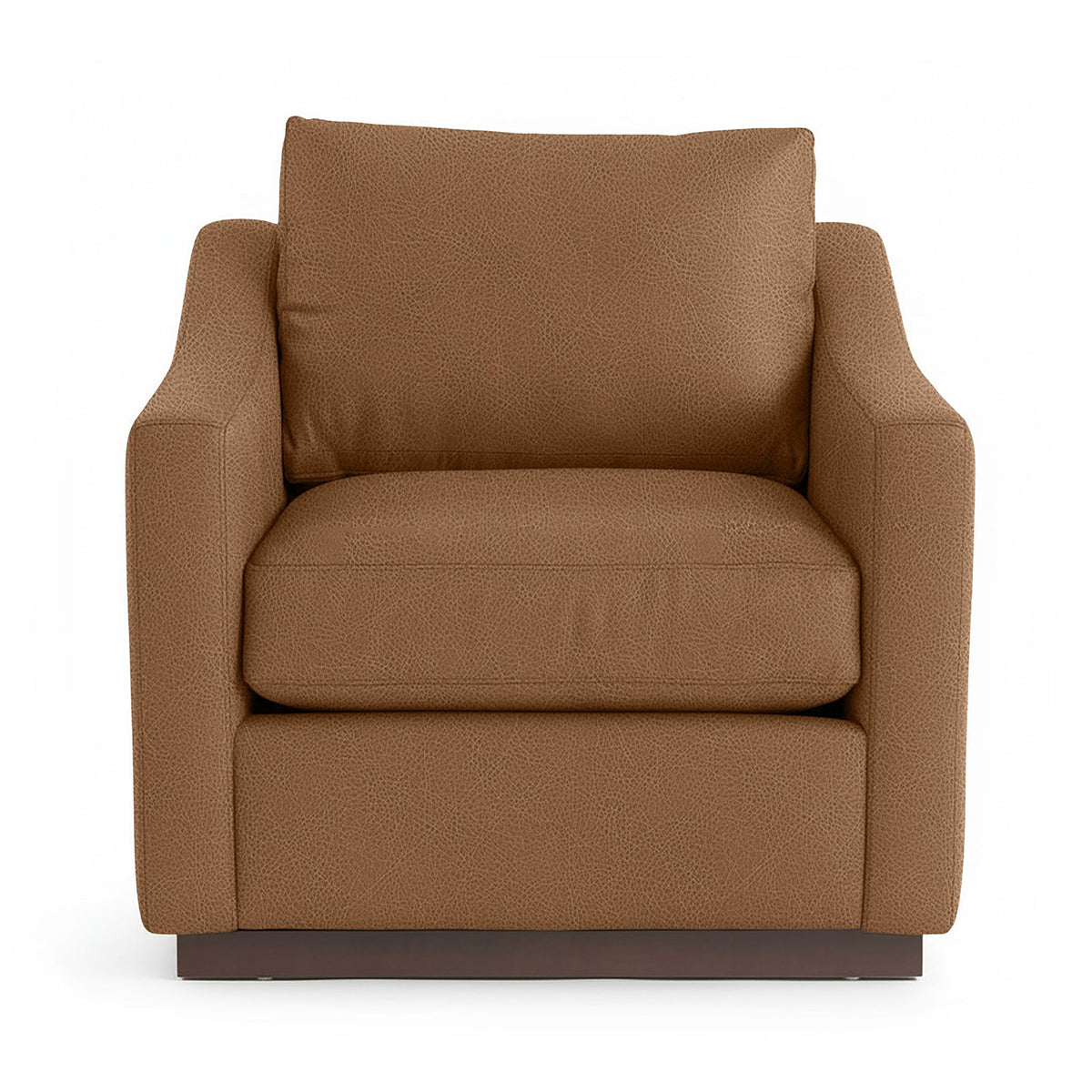 Aspen Accent Chair - Saddle / Leather - Classic Home 5321AC1301