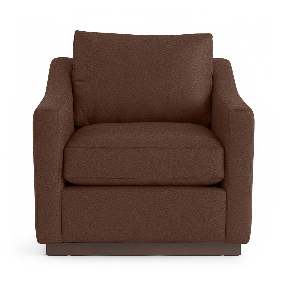 Aspen Accent Chair - Brown / Leather - Classic Home 5321AC1302