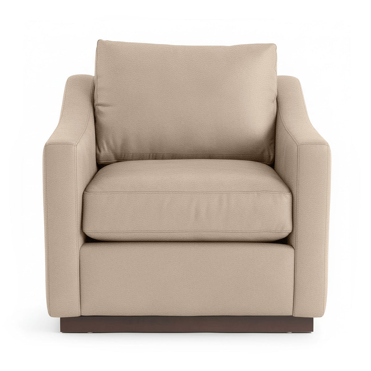 Aspen Accent Chair - Cashmere / Leather - Classic Home 5321AC1402