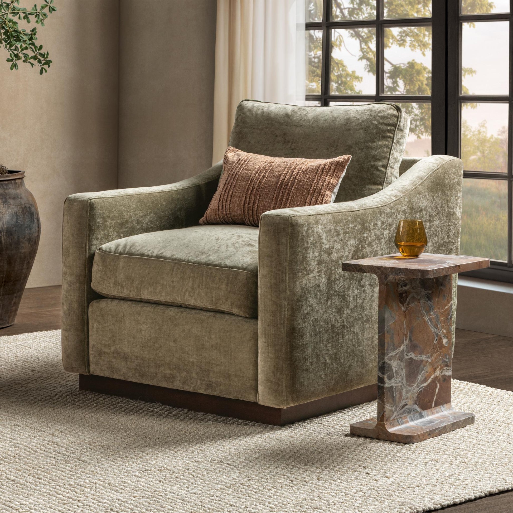 Aspen Accent Chair - Elite-Charcoal