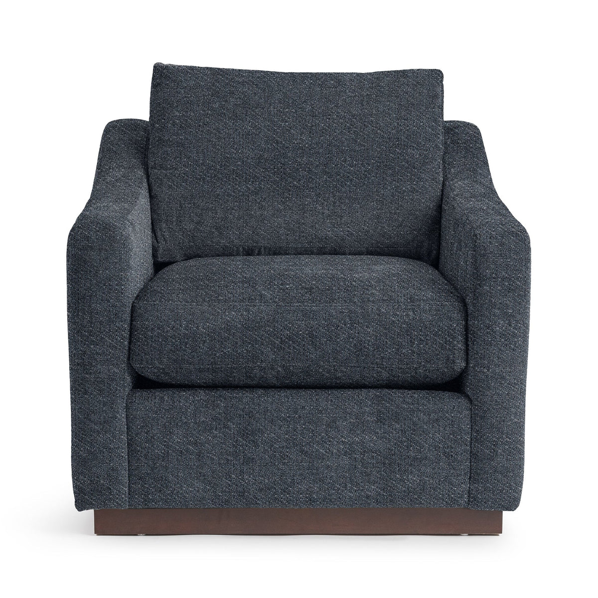 Aspen Accent Chair - Midnight Denim / Polyester - Classic Home 5321AC2102