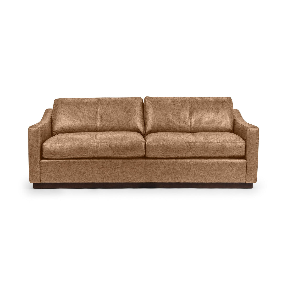 Aspen Sofa - Saddle / Leather - Classic Home 5321SF1301