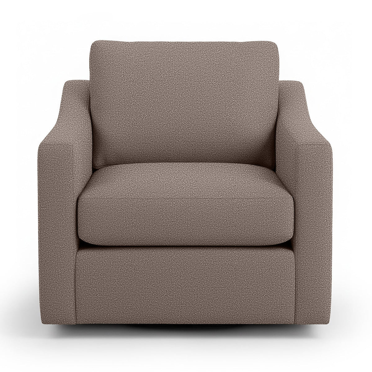 Aspen Swivel Chair - Charcoal / Polyester - Classic Home 5321SWC1001