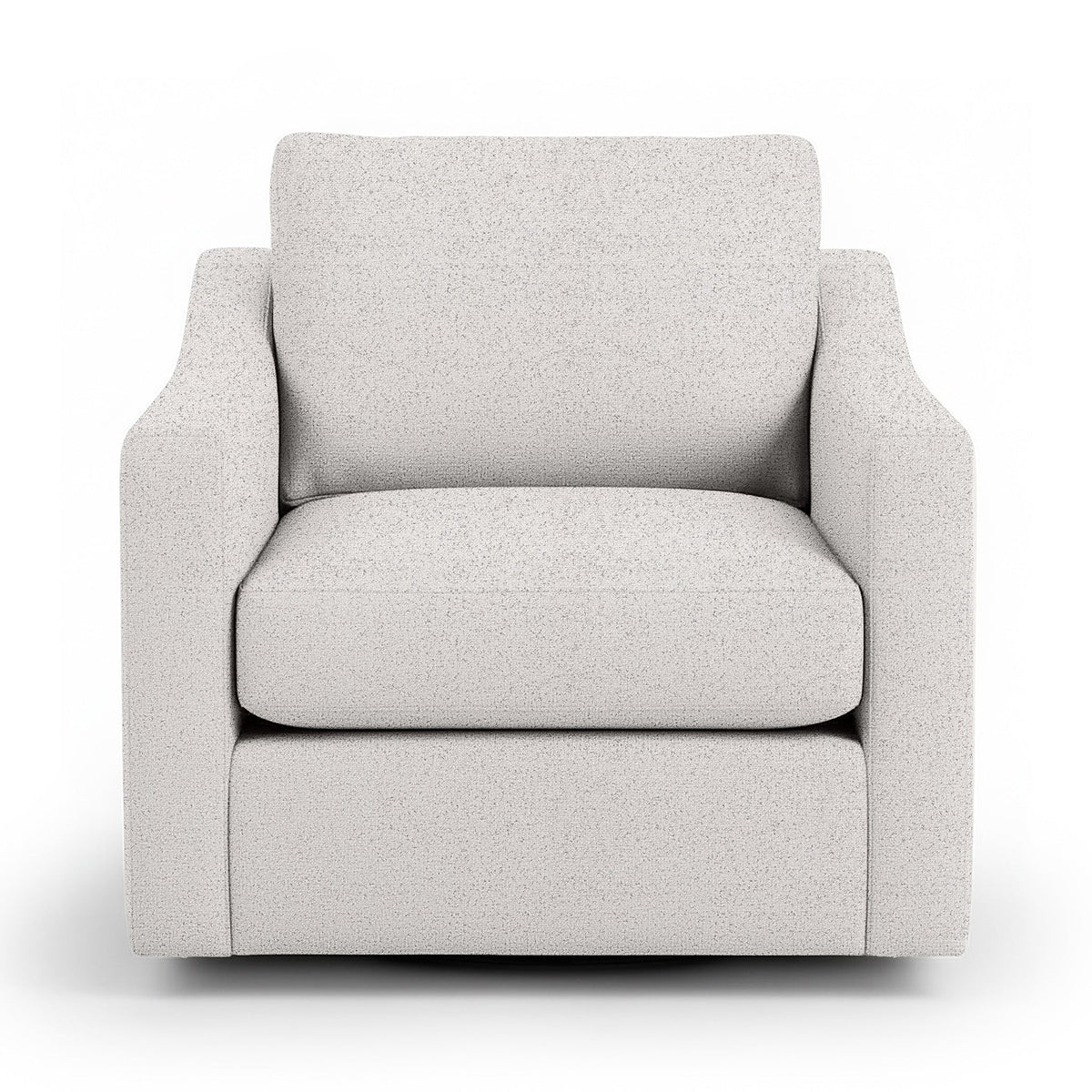 Aspen Swivel Chair - Gray / Polyester - Classic Home 5321SWC1002