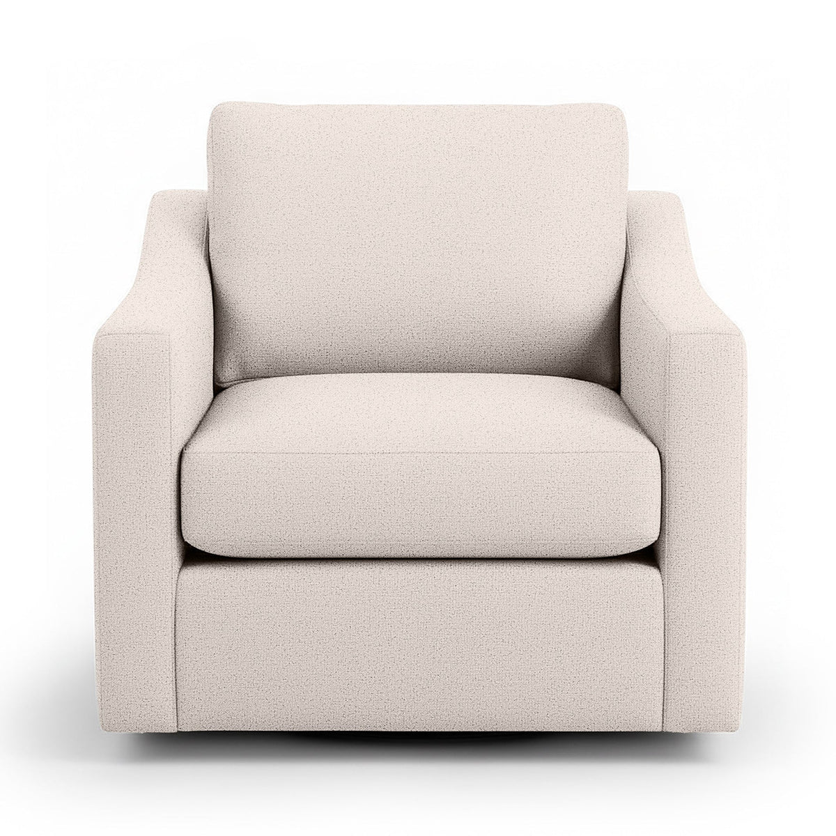 Aspen Swivel Chair - Twine / Polyester - Classic Home 5321SWC1102