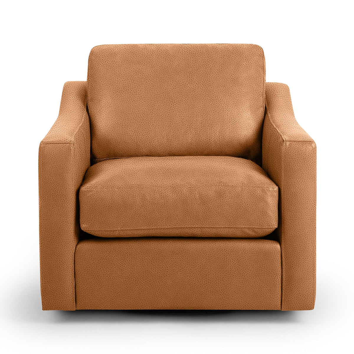 Aspen Swivel Chair - Sand / Leather - Classic Home 5321SWC1303