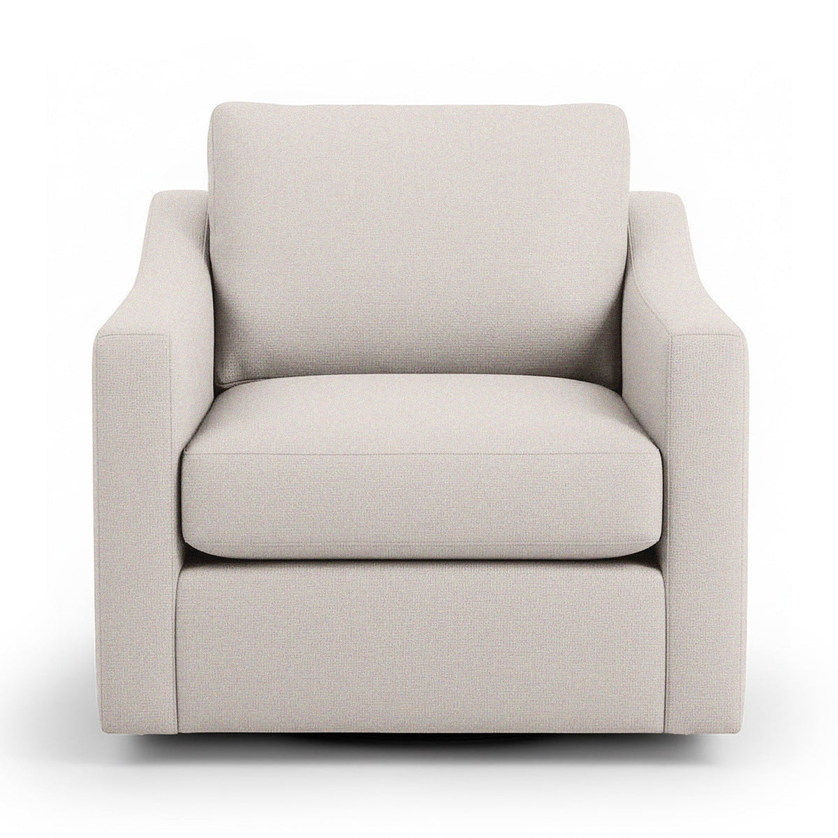 Aspen Swivel Chair - Oat Beige / Olefin - Classic Home 5321SWC1605