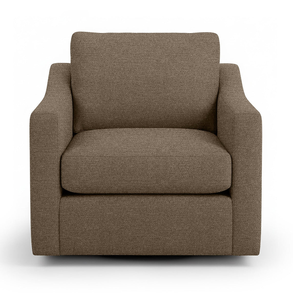 Aspen Swivel Chair - Mink Brown / Olefin - Classic Home 5321SWC1606