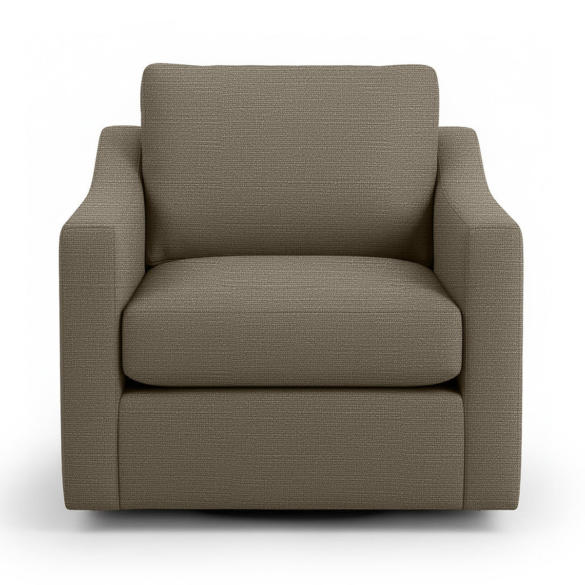 Aspen Swivel Chair - Putty / Polyester - Classic Home 5321SWC2001