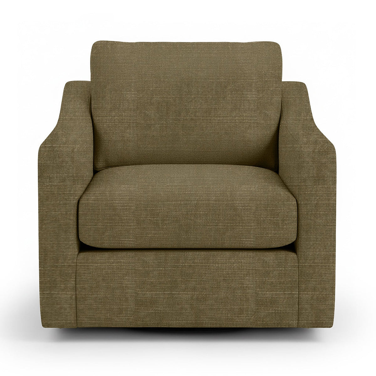 Aspen Swivel Chair - Soft Olive / Polyester - Classic Home 5321SWC2002