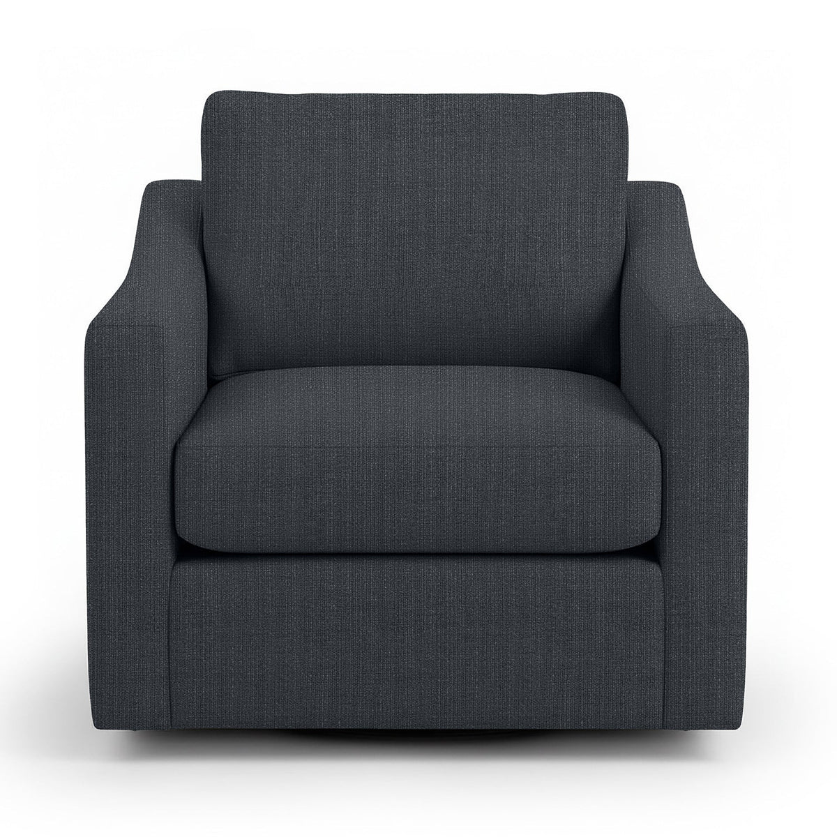 Aspen Swivel Chair - Pacific Blue / Polyester - Classic Home 5321SWC2003