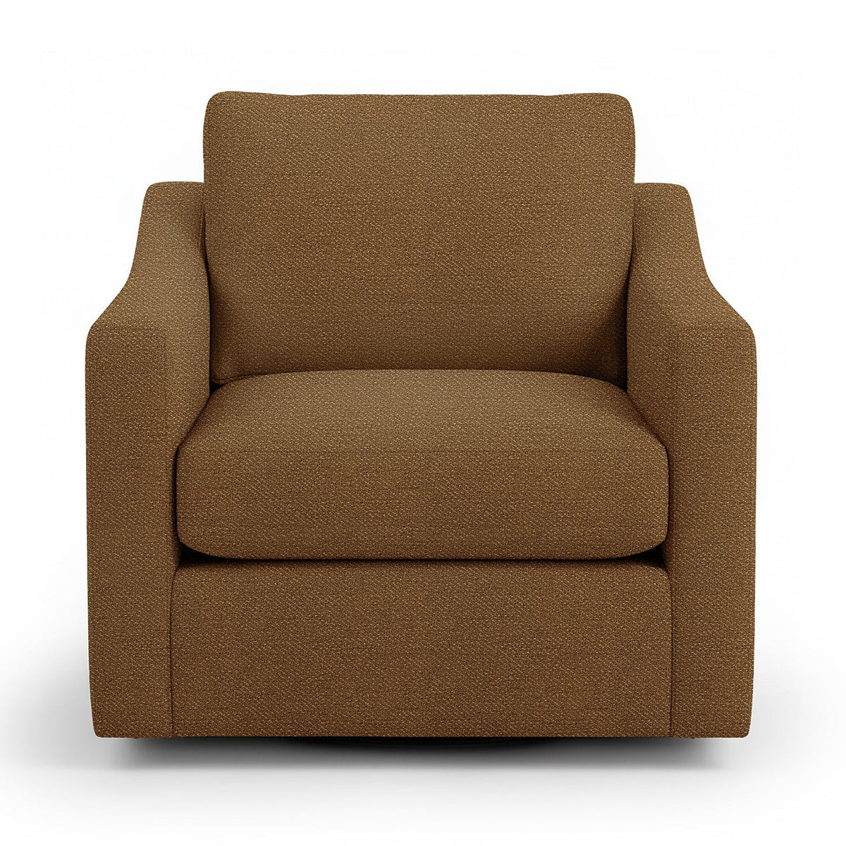 Aspen Swivel Chair - Dijon Mustard / Polyester - Classic Home 5321SWC2202