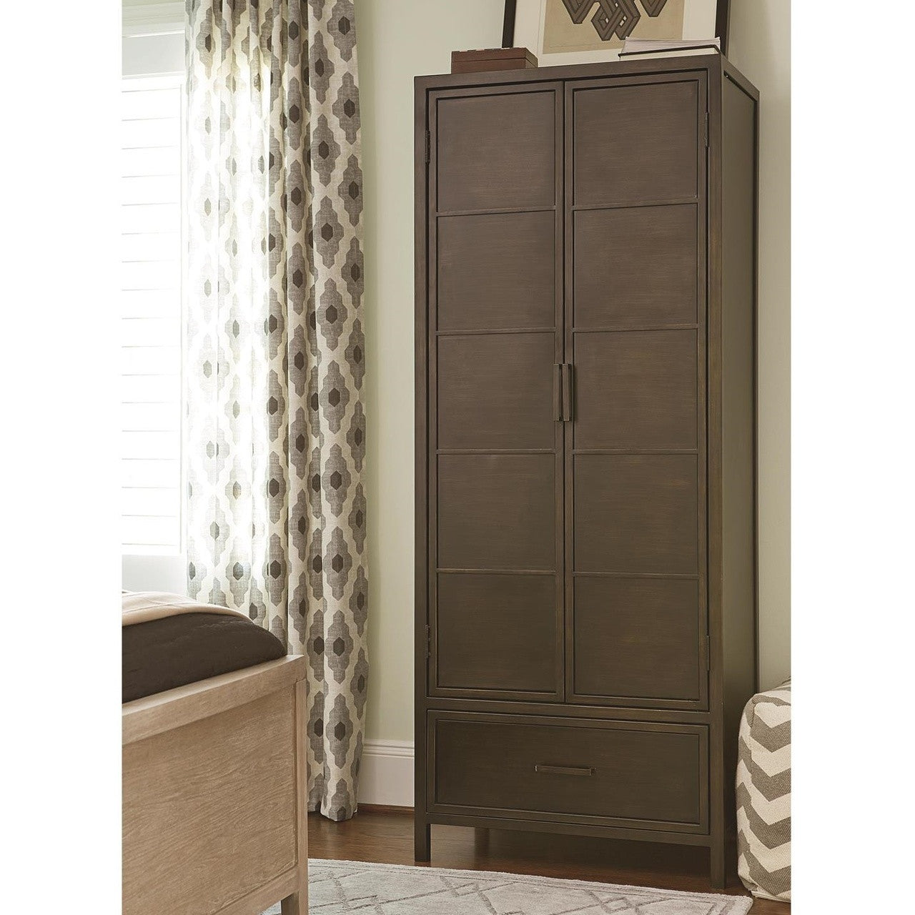 #MyRoom Modern Industrial Varsity Iron Cabinet