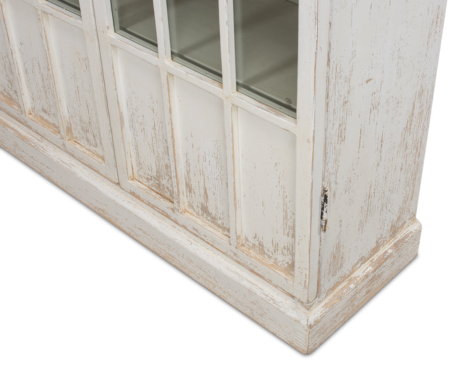 Edgar Allan Glass Bookcase by Sarreid Ltd - view 5