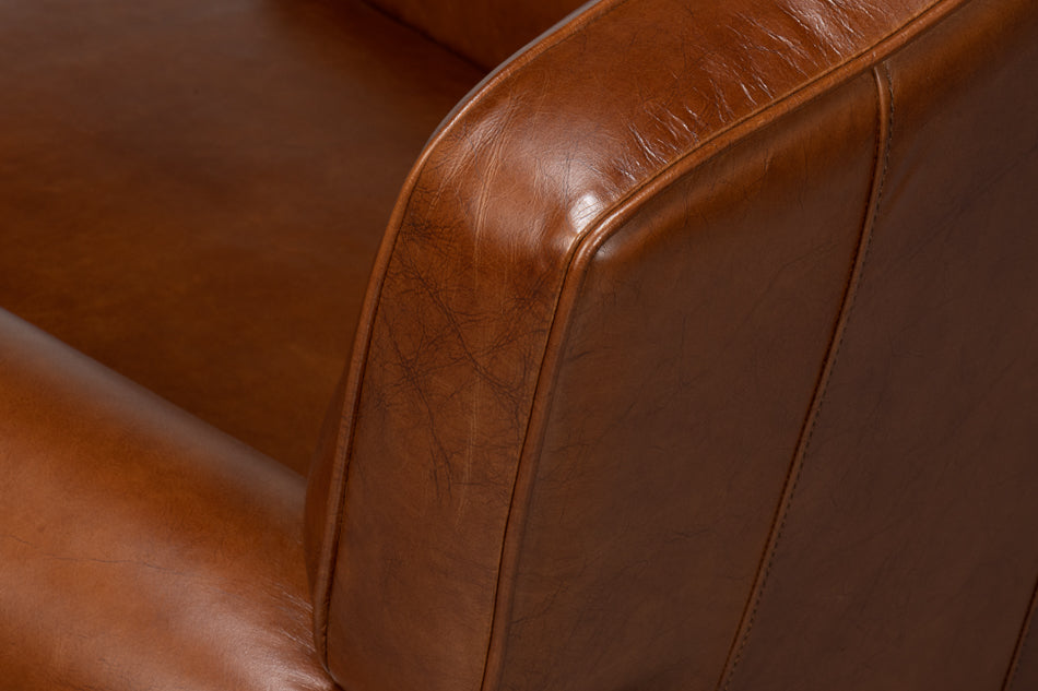 Elite French Club Swivel Chair by Sarreid Ltd - view 11