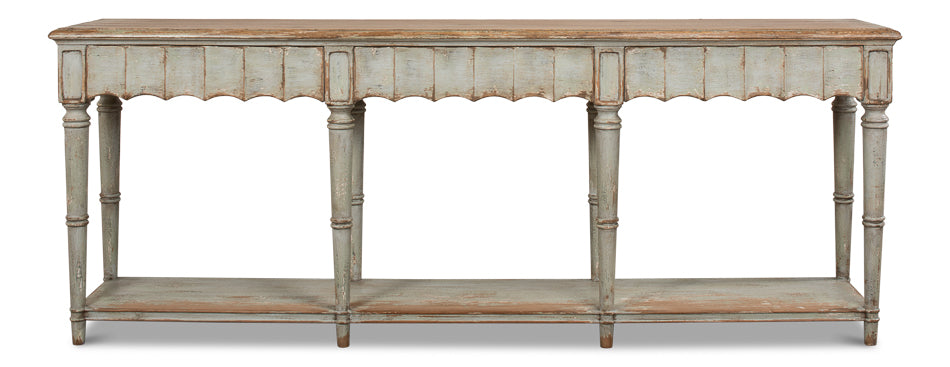 Chantal Console Table by Sarreid Ltd - view 2