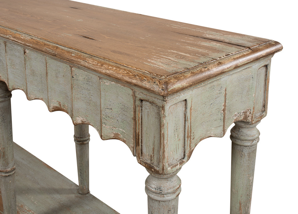 Chantal Console Table by Sarreid Ltd - view 7