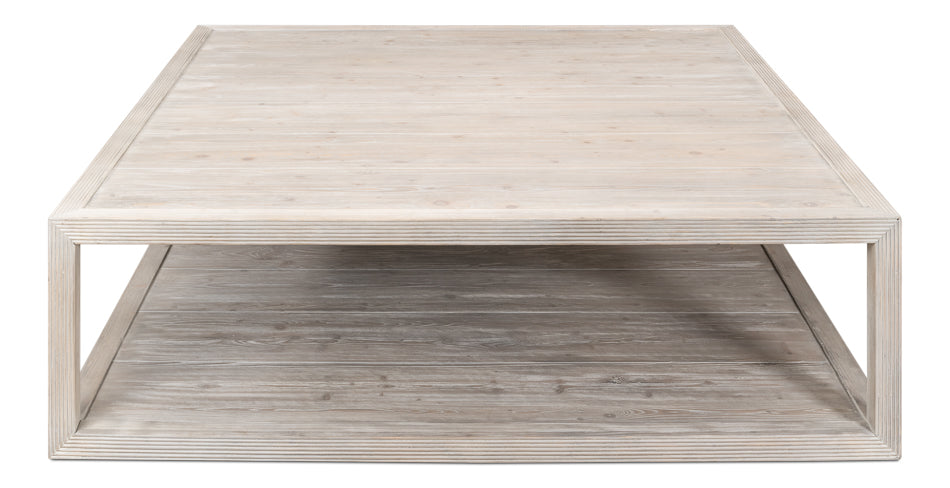 Camden Bungalow Cocktail Table by Sarreid Ltd - view 8