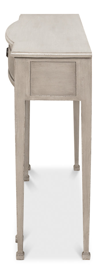 Madora Bungalow Console Table, Grey by Sarreid Ltd - view 9