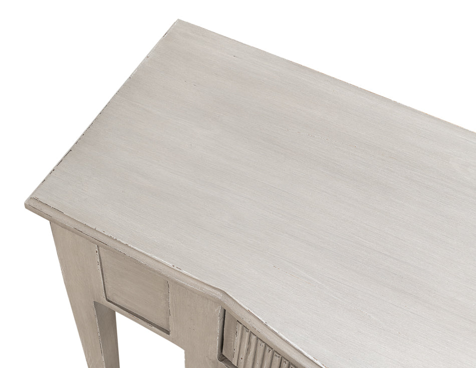 Madora Bungalow Console Table, Grey by Sarreid Ltd - view 5