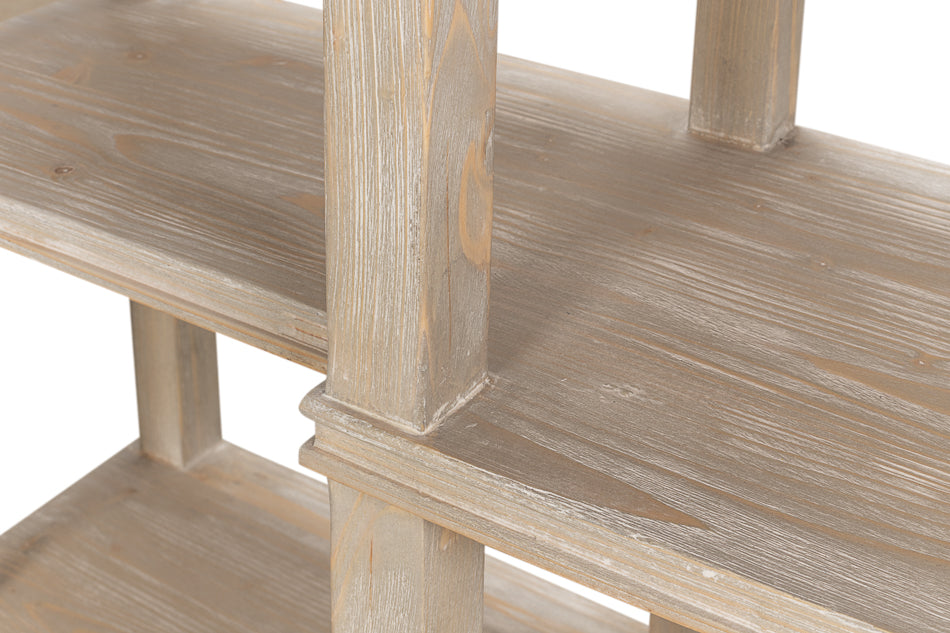 Grange Bungalow Console, Grey Thorne by Sarreid Ltd - view 11