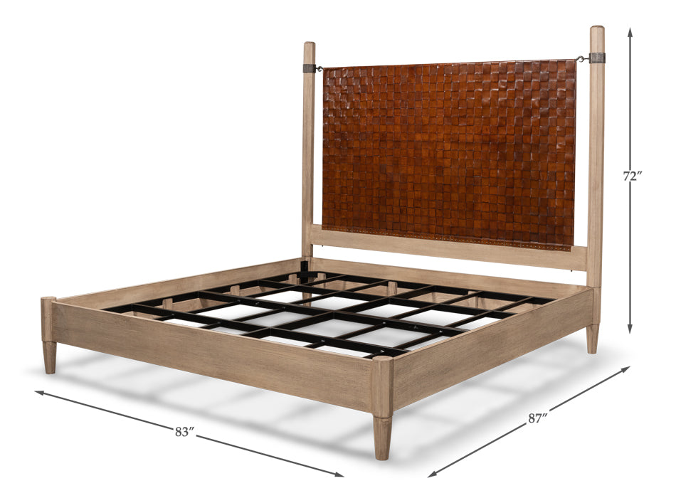 Marcus King Bed by Sarreid Ltd - view 12